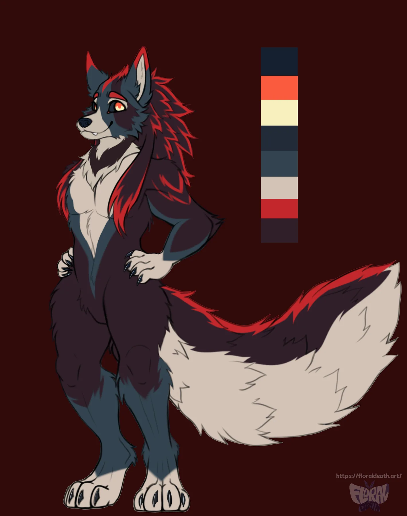 Artwork by FloralDeath: Flat colors